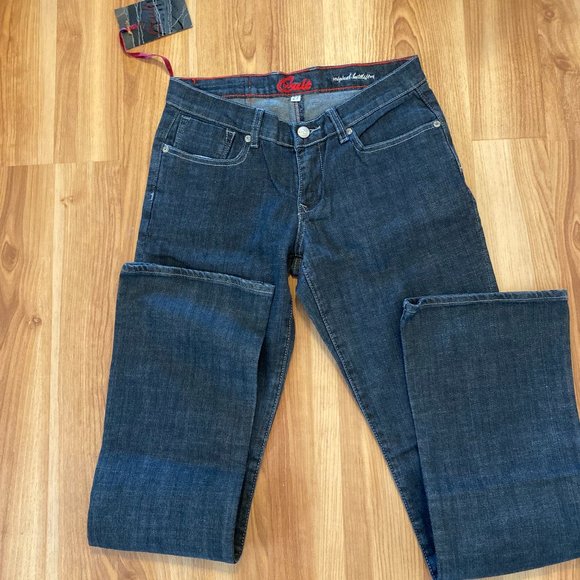 Vintage YTK Blue Cult Woman's The Original Buttlifter BoHo Jean's Sz 27 - Picture 1 of 11
